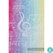 Doodush Merino gyapjú pelenka külső XL "Symphony Rainbow Light" patentos (10-20 kg)